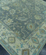 Turkish Oushak Rug 7'8" x 9'1" #19103