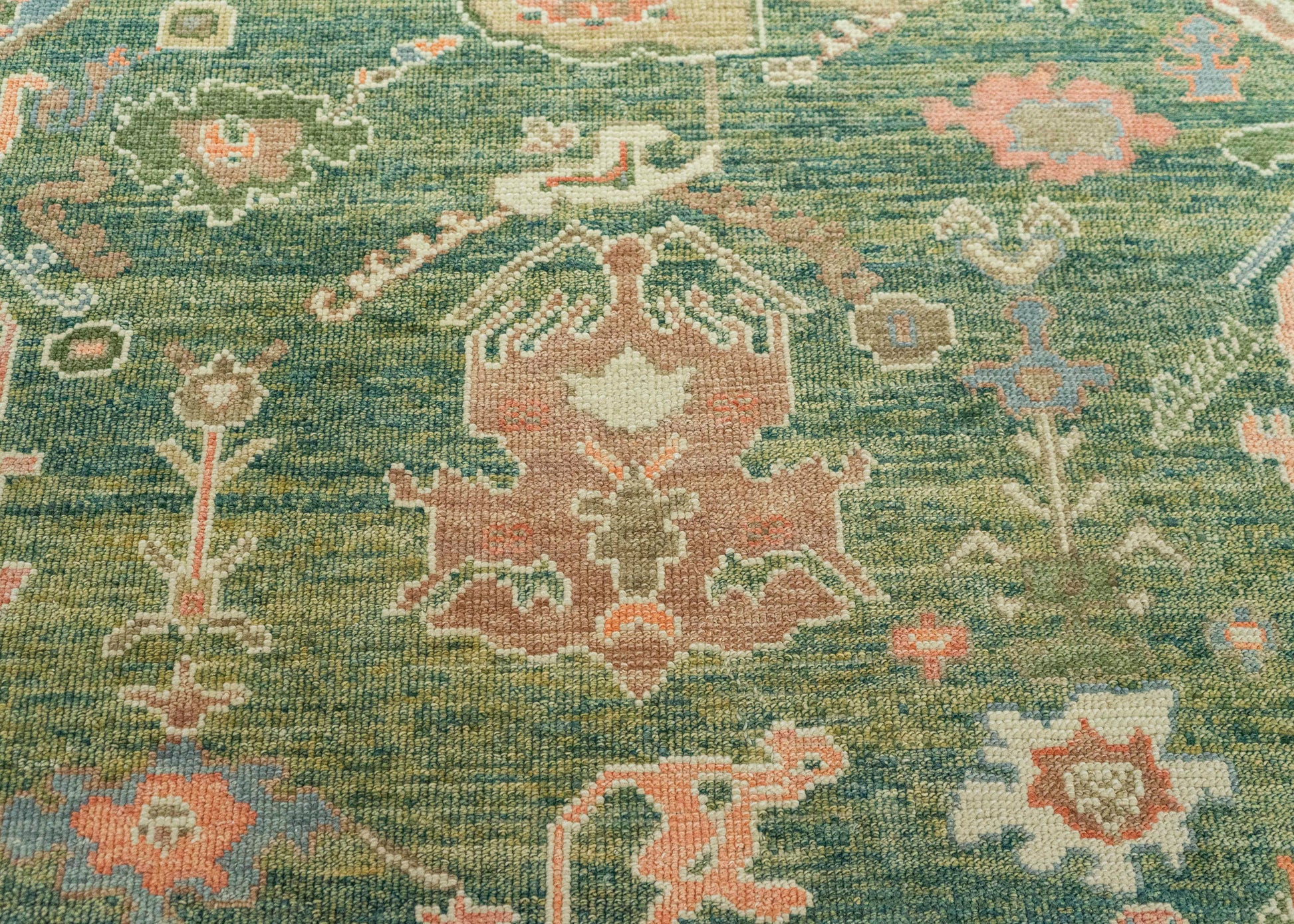 Turkish Oushak Rug  8'5" x 10'5" #20388