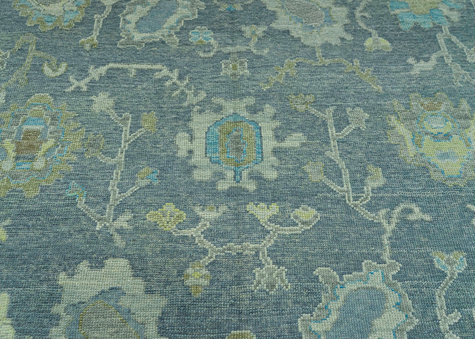 Turkish Oushak Rug 7'8" x 9'1" #19103