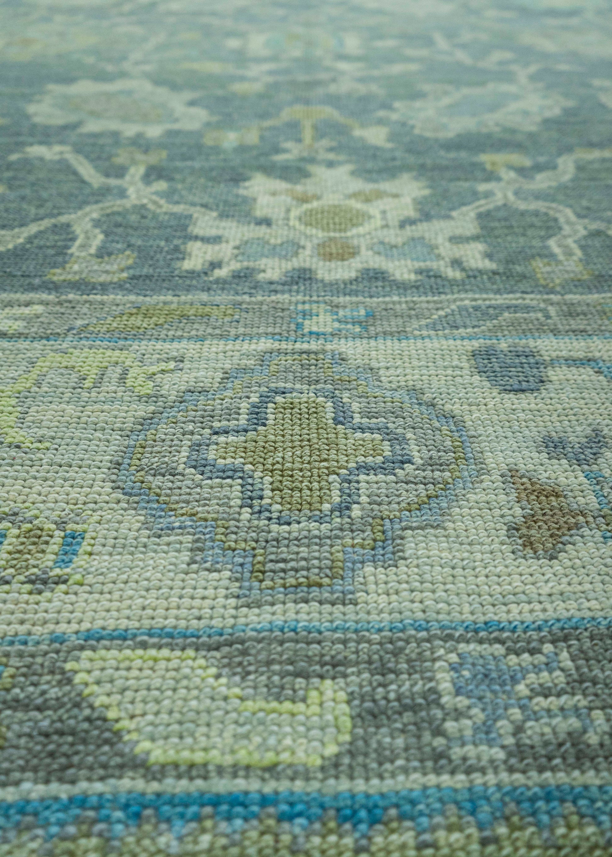 Turkish Oushak Rug 7'8" x 9'1" #19103