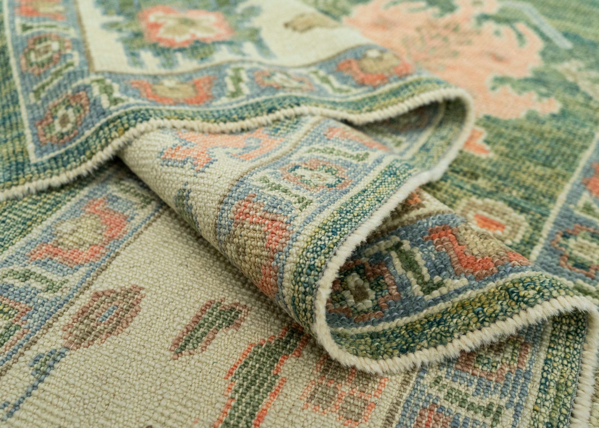 Turkish Oushak Rug  8'5" x 10'5" #20388