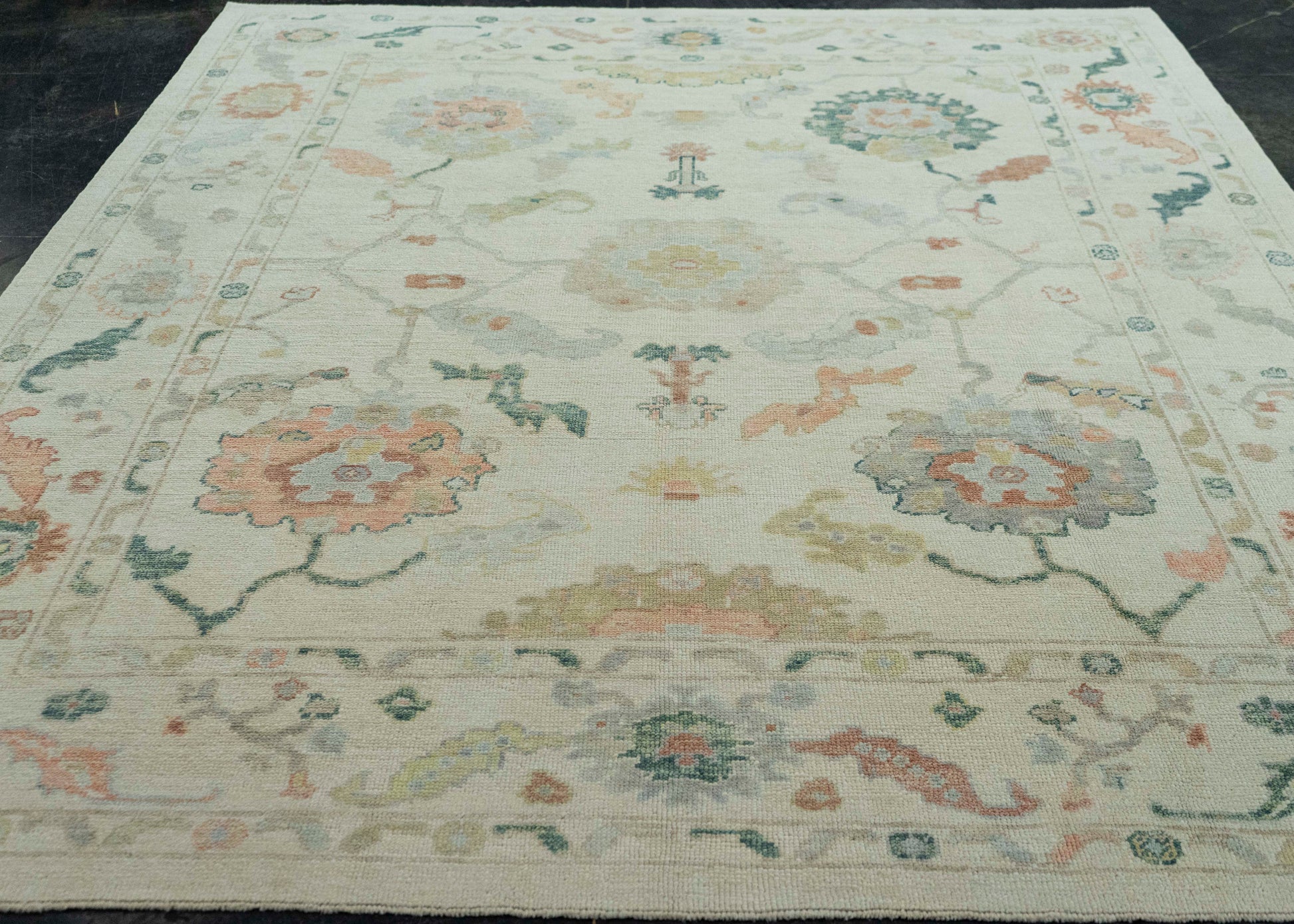Turkish Oushak Rug  8'3" x 10' #20378