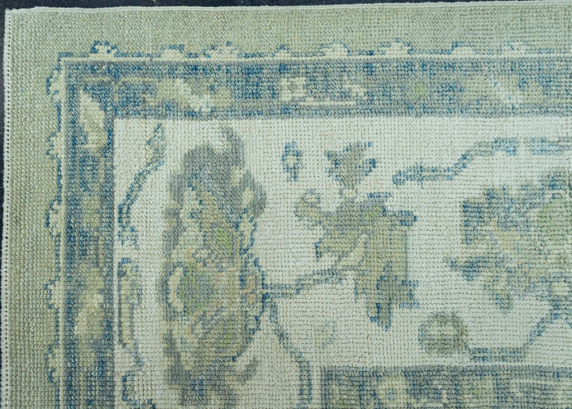 Turkish Oushak Rug 8'8" x 10'2" #19052