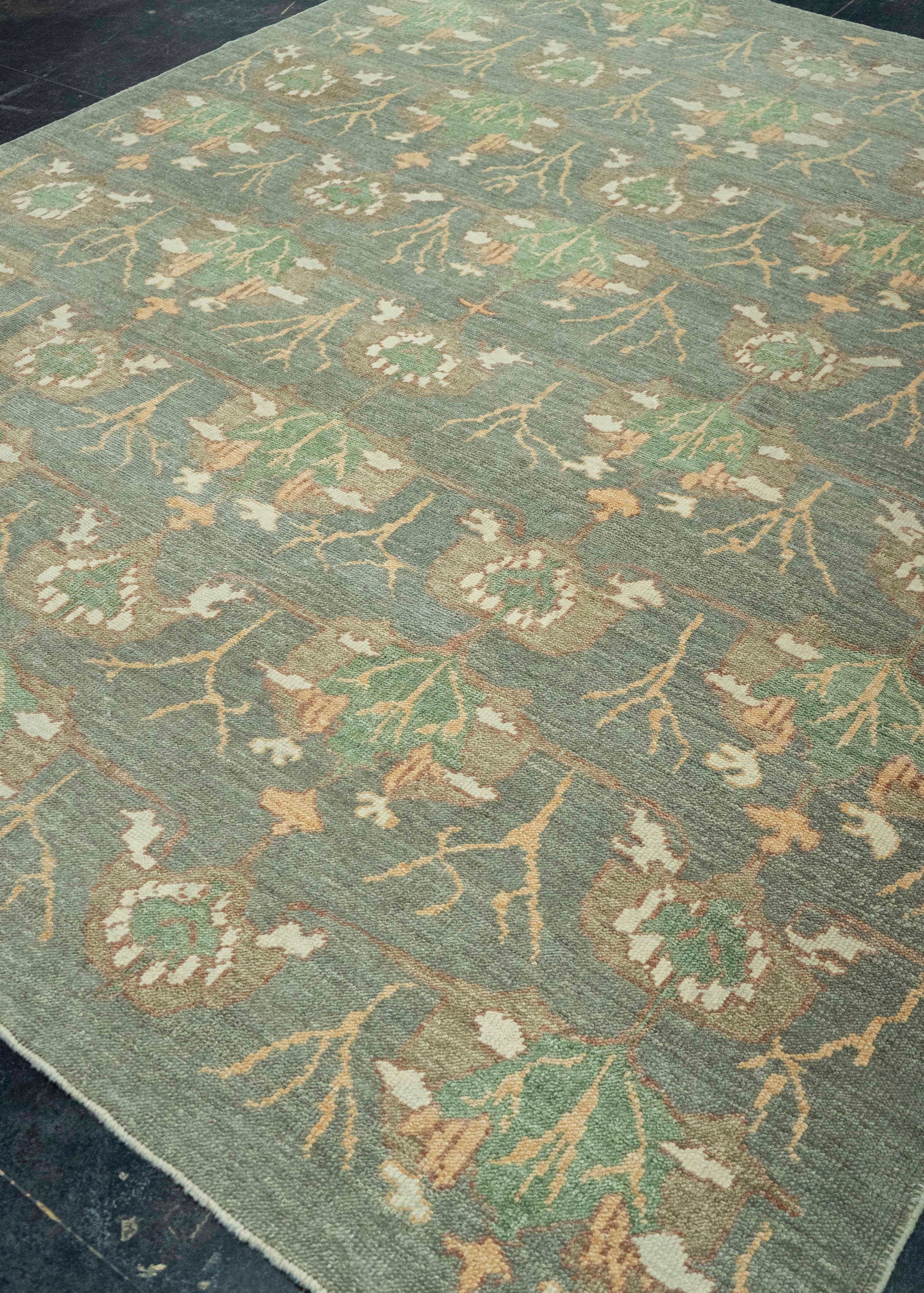 Turkish Oushak Rug  8'3" x 10'4" #20380