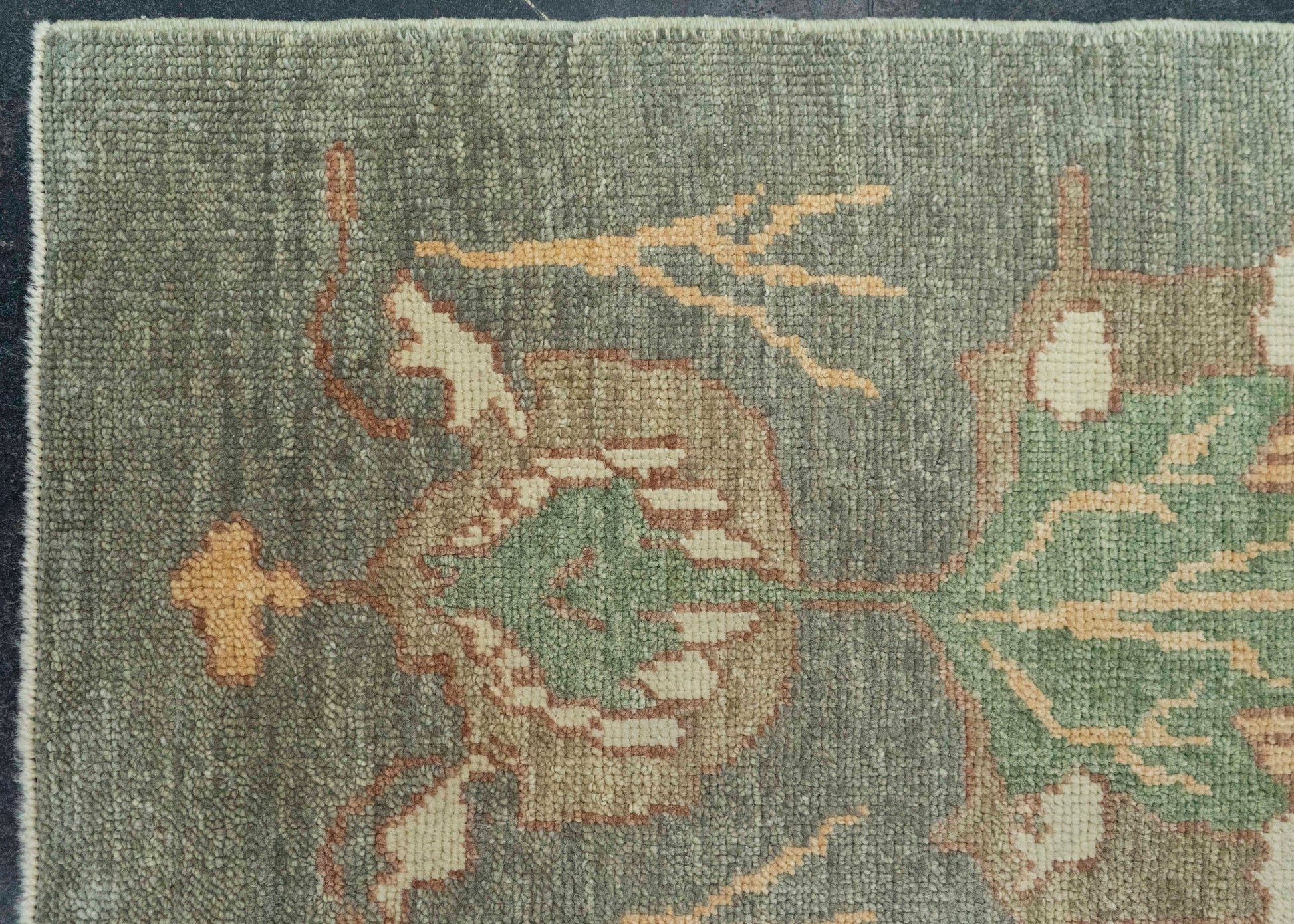 Turkish Oushak Rug  8'3" x 10'4" #20380