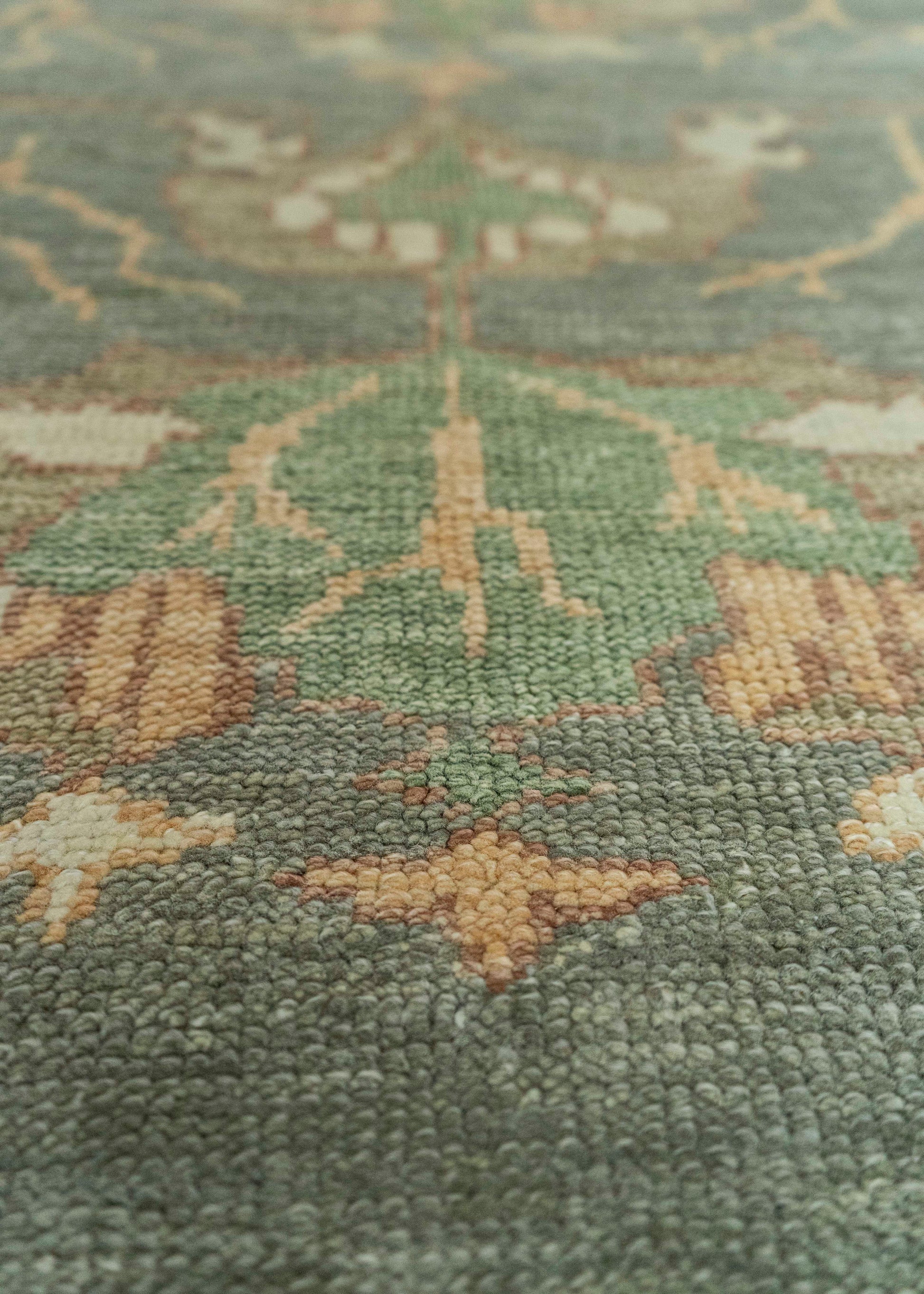 Turkish Oushak Rug  8'3" x 10'4" #20380