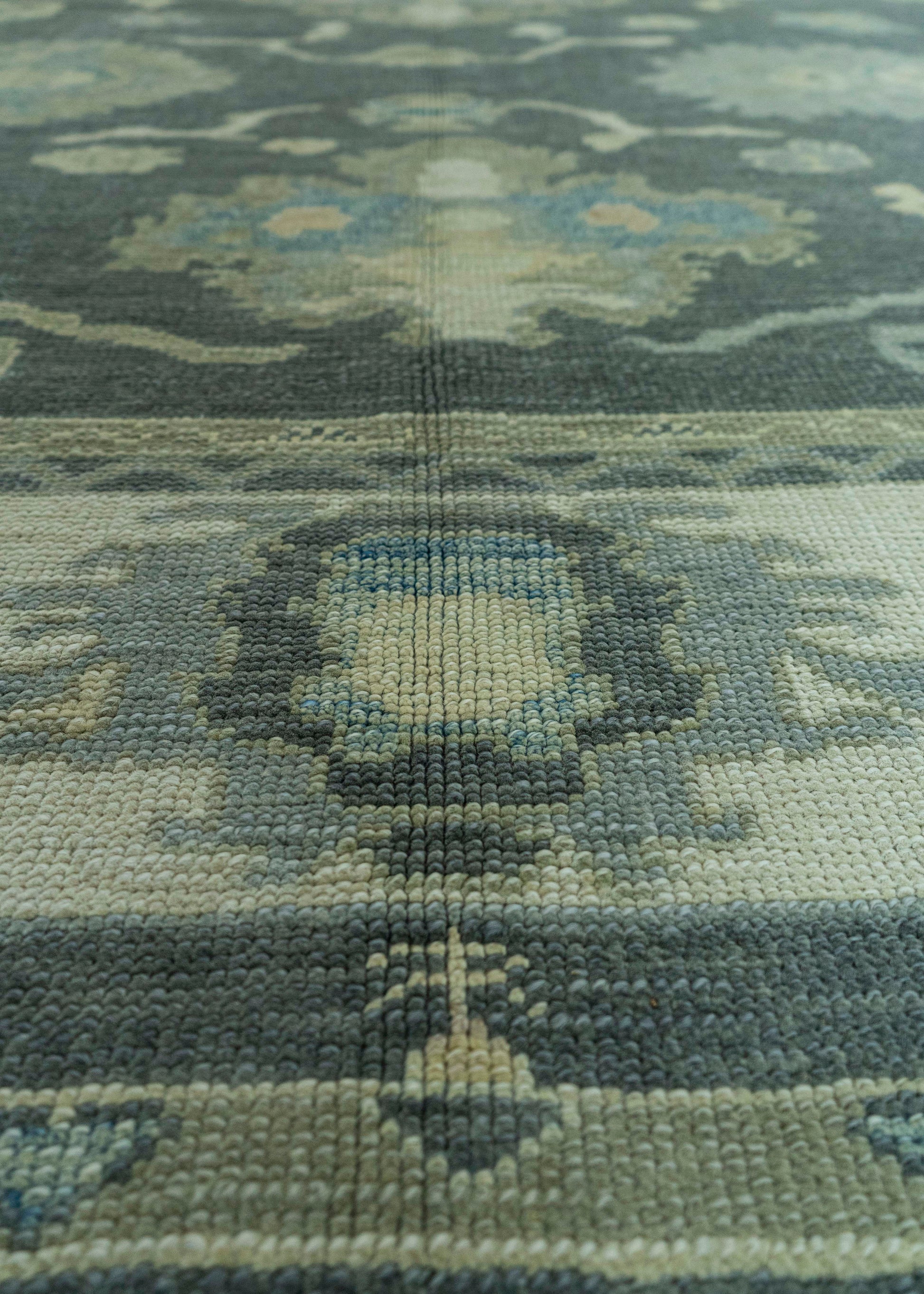 Turkish Oushak Rug 8'3" x 8'5" #19059
