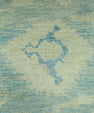 Turkish Oushak Rug 9'1" x 10' #19073