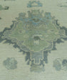 Turkish Oushak Rug 9'7" x 9'10" #19207
