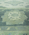 Turkish Oushak Rug 9'7" x 9'10" #19207
