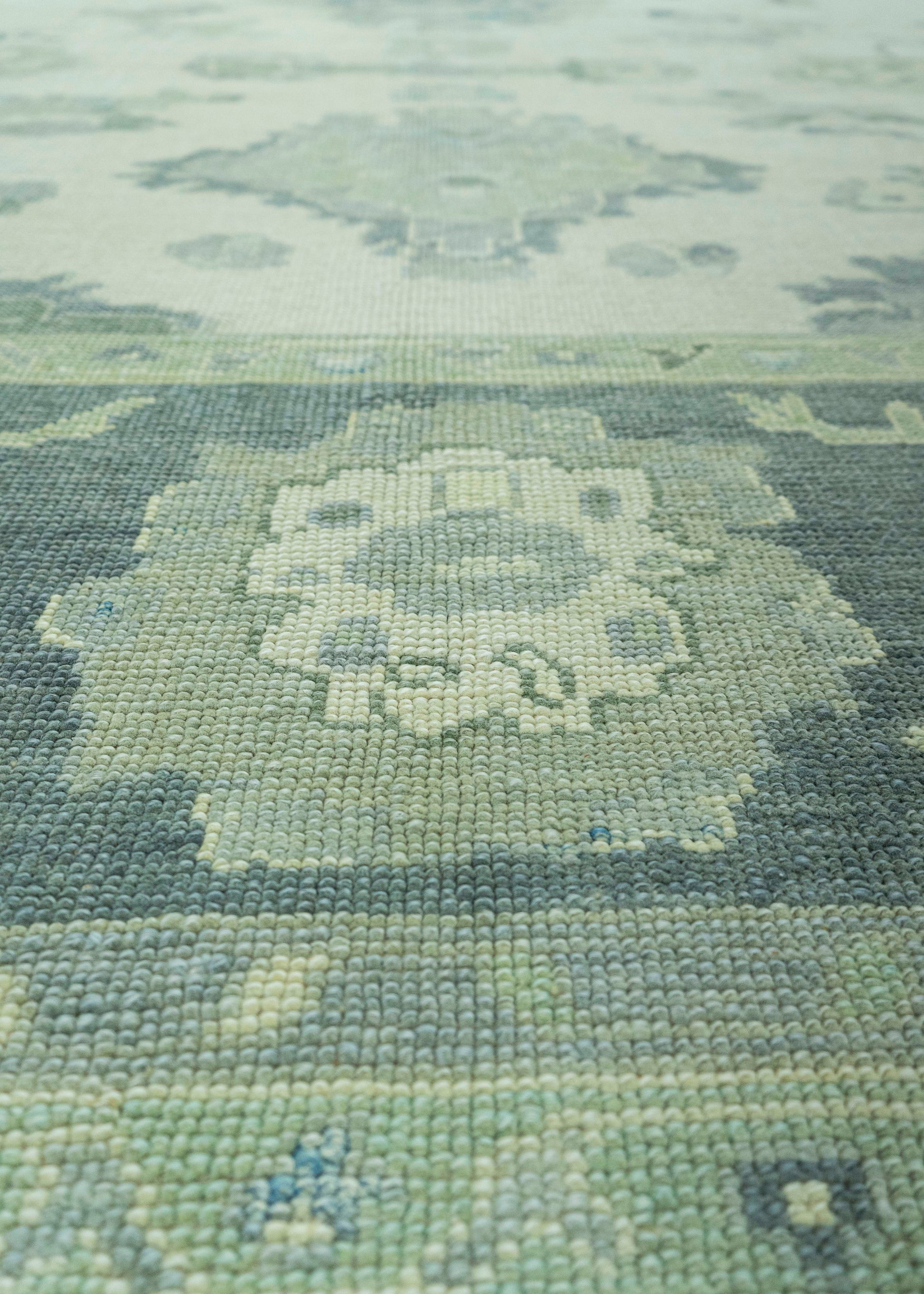 Turkish Oushak Rug 9'7" x 9'10" #19207