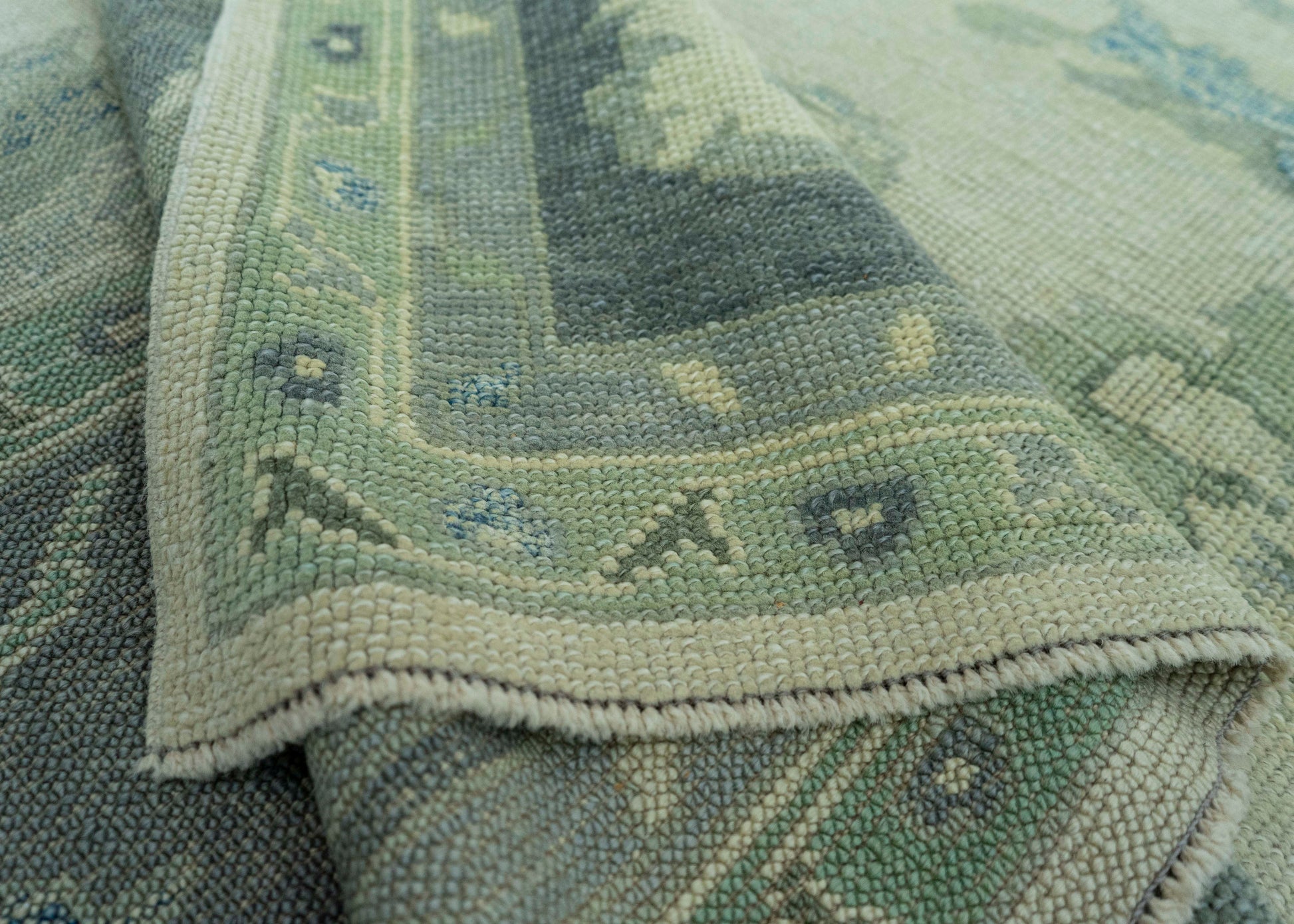Turkish Oushak Rug 9'7" x 9'10" #19207