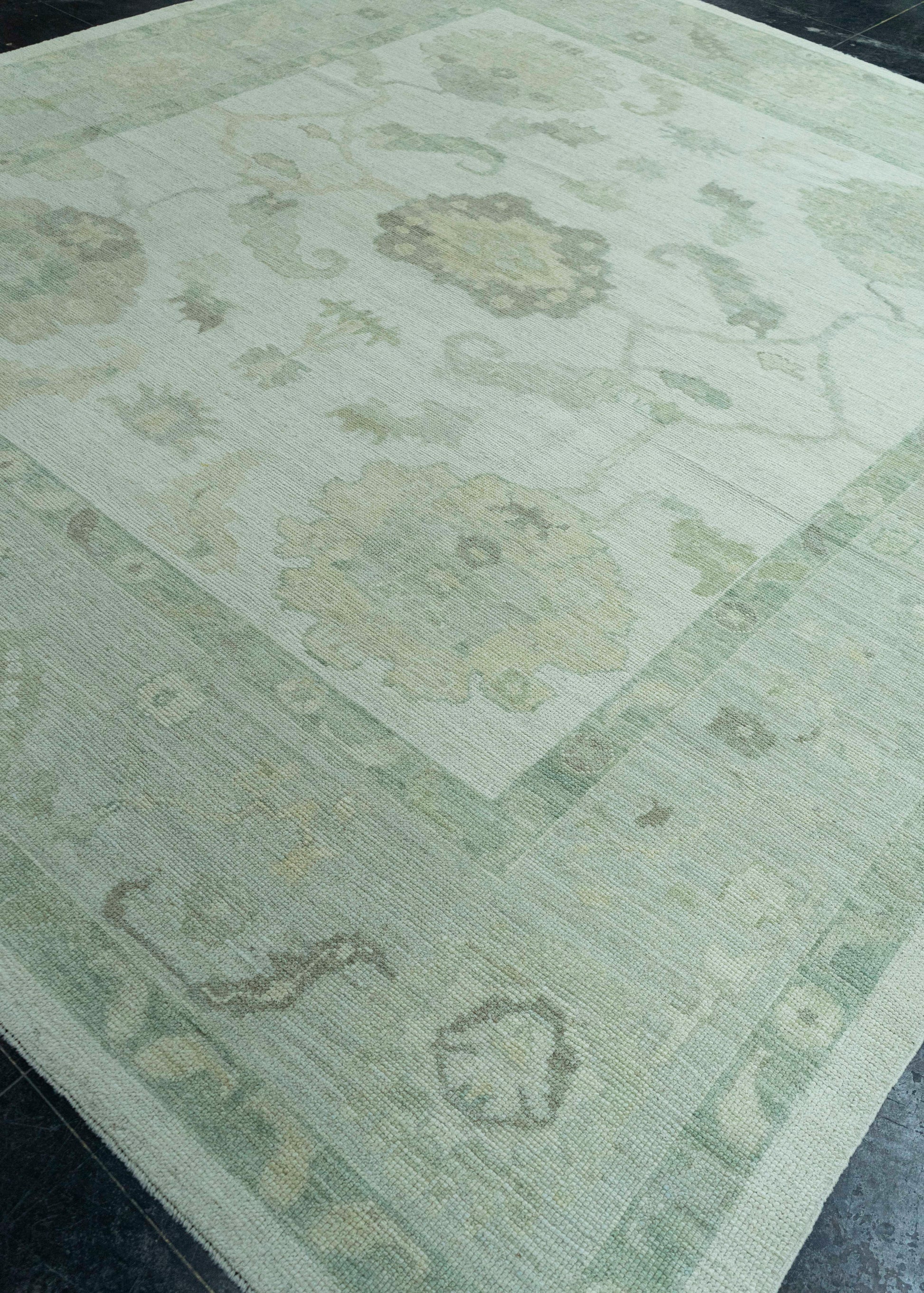 Turkish Oushak Rug 10' x 11'3" #19264