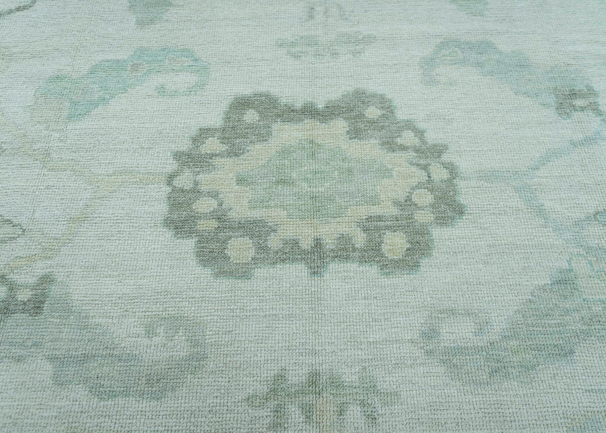 Turkish Square Oushak Rug 10'3" x 11'1" #19384