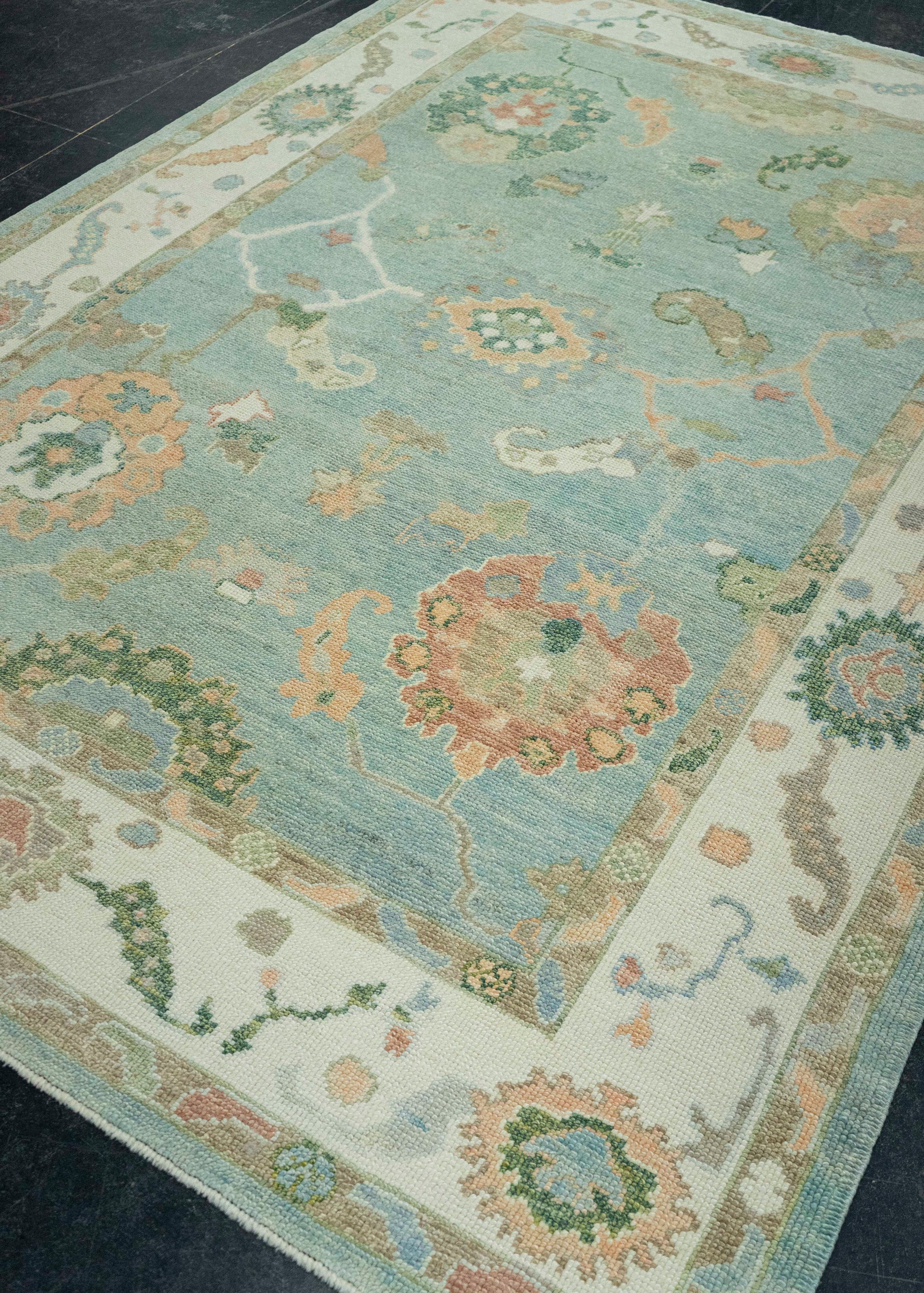 Turkish Oushak Rug  6'3" x 9' #20370