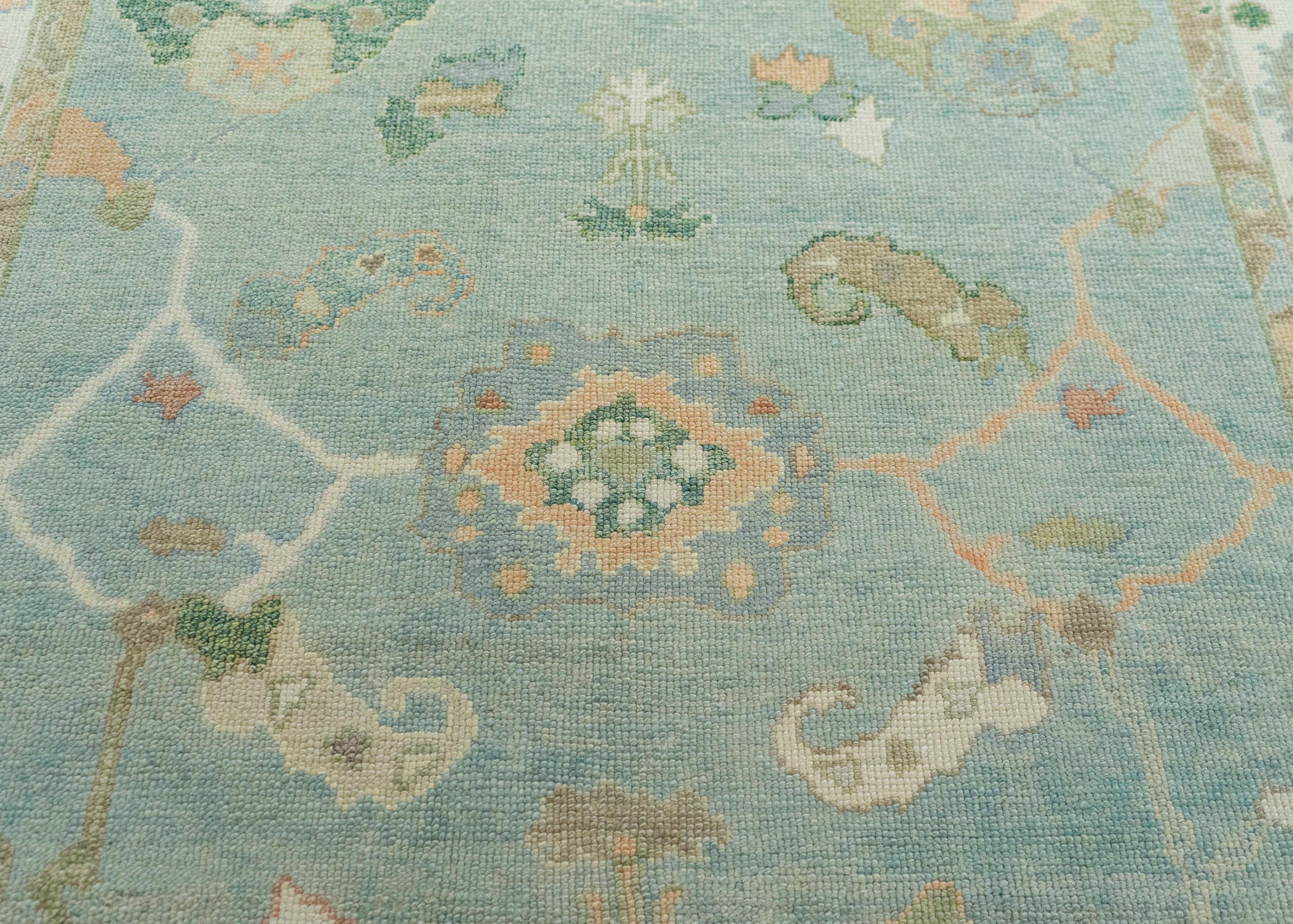 Turkish Oushak Rug  6'3" x 9' #20370