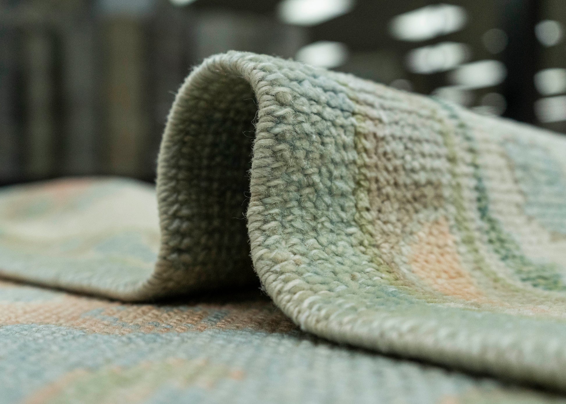 Turkish Oushak Rug  6'3" x 9' #20370