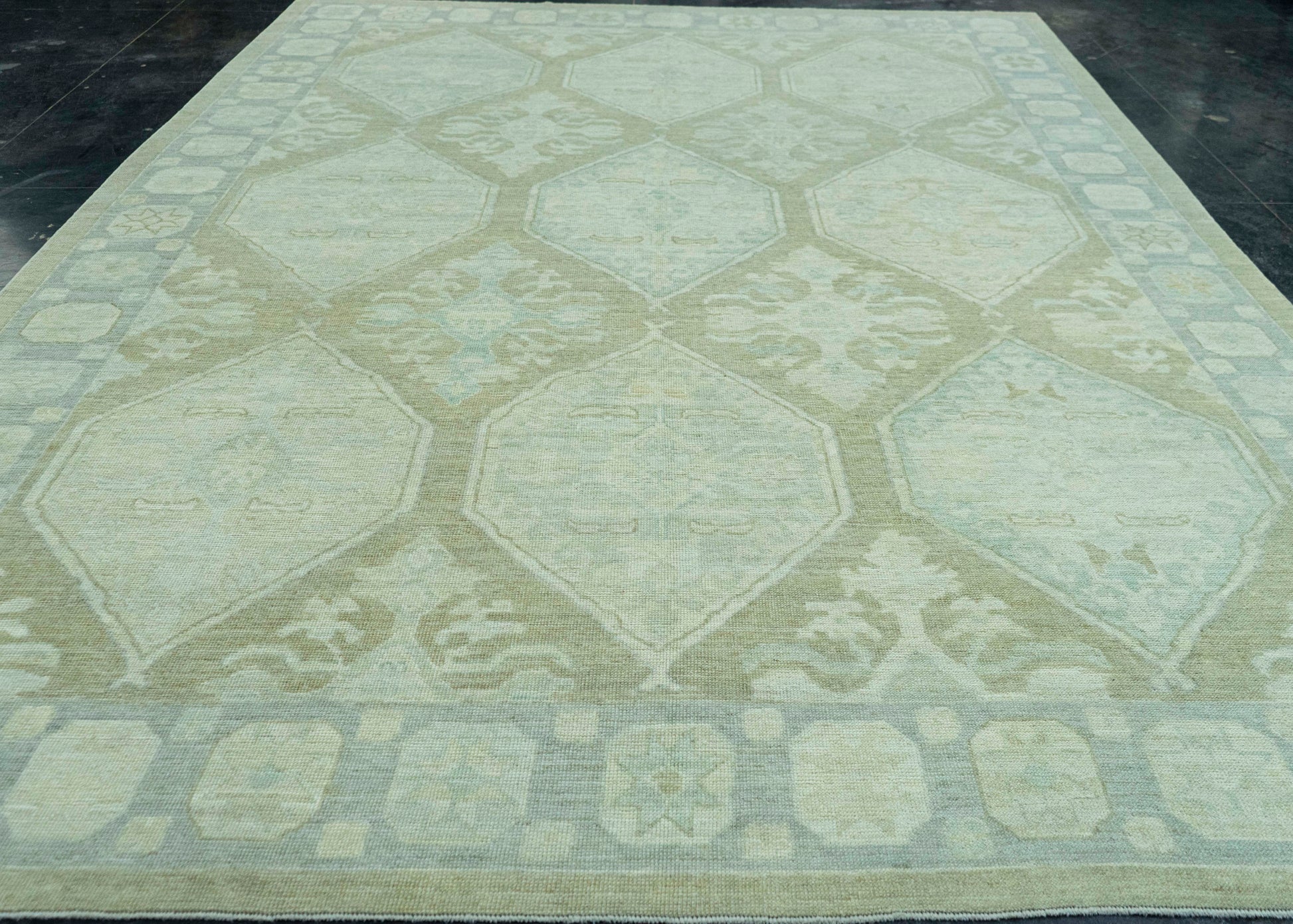 Turkish Oushak Rug 10' x 14' #20074