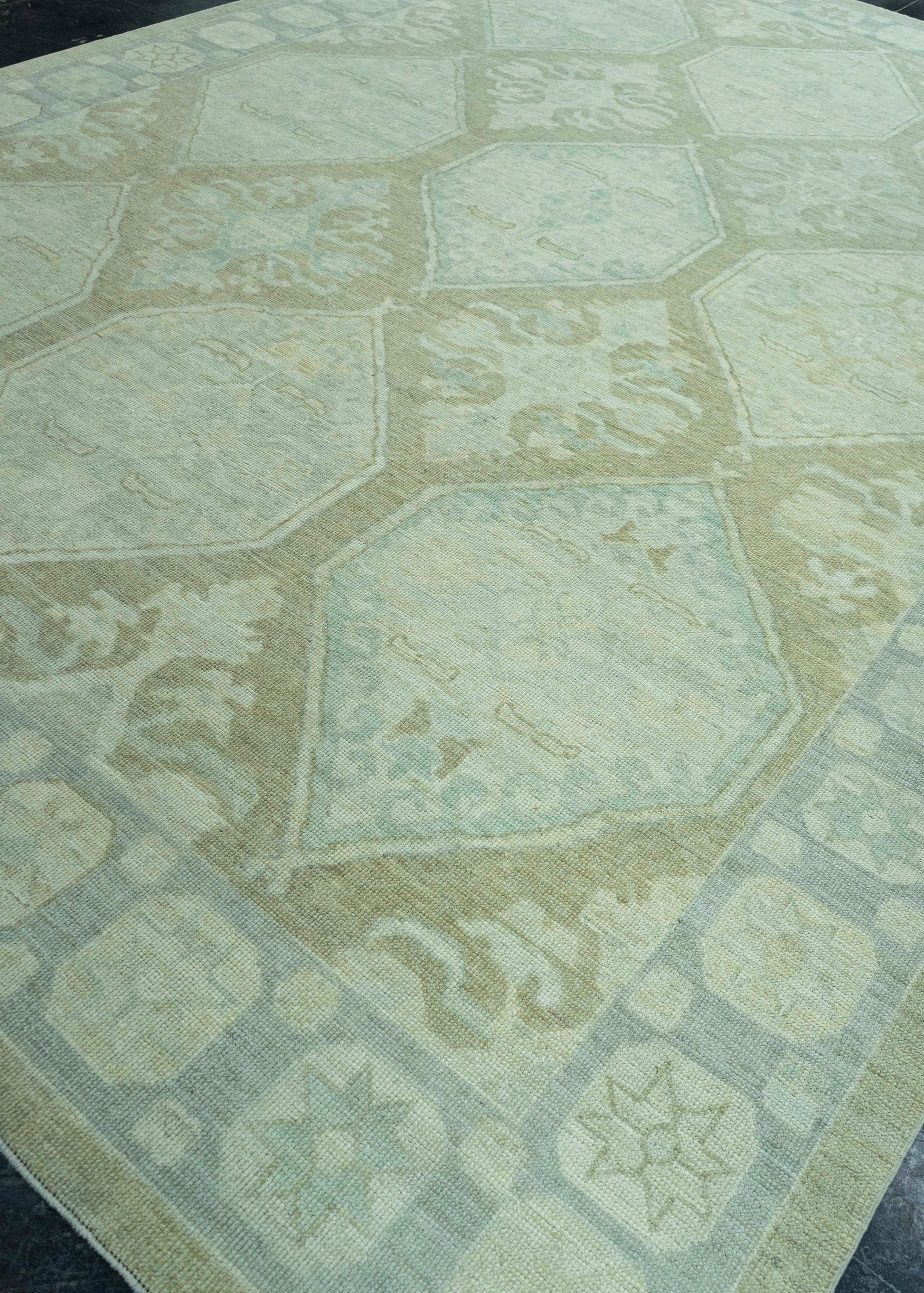 Turkish Oushak Rug 10' x 14' #20074