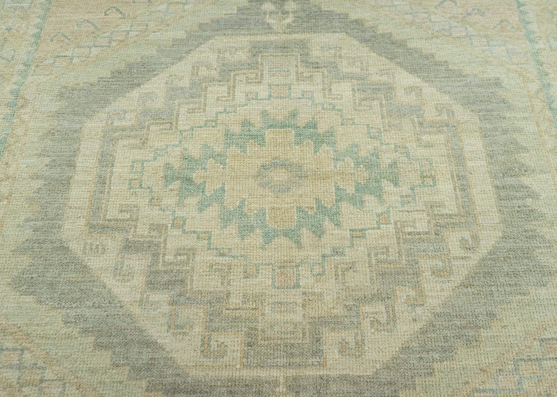 Turkish Oushak Rug 6'1" x 9' #20314