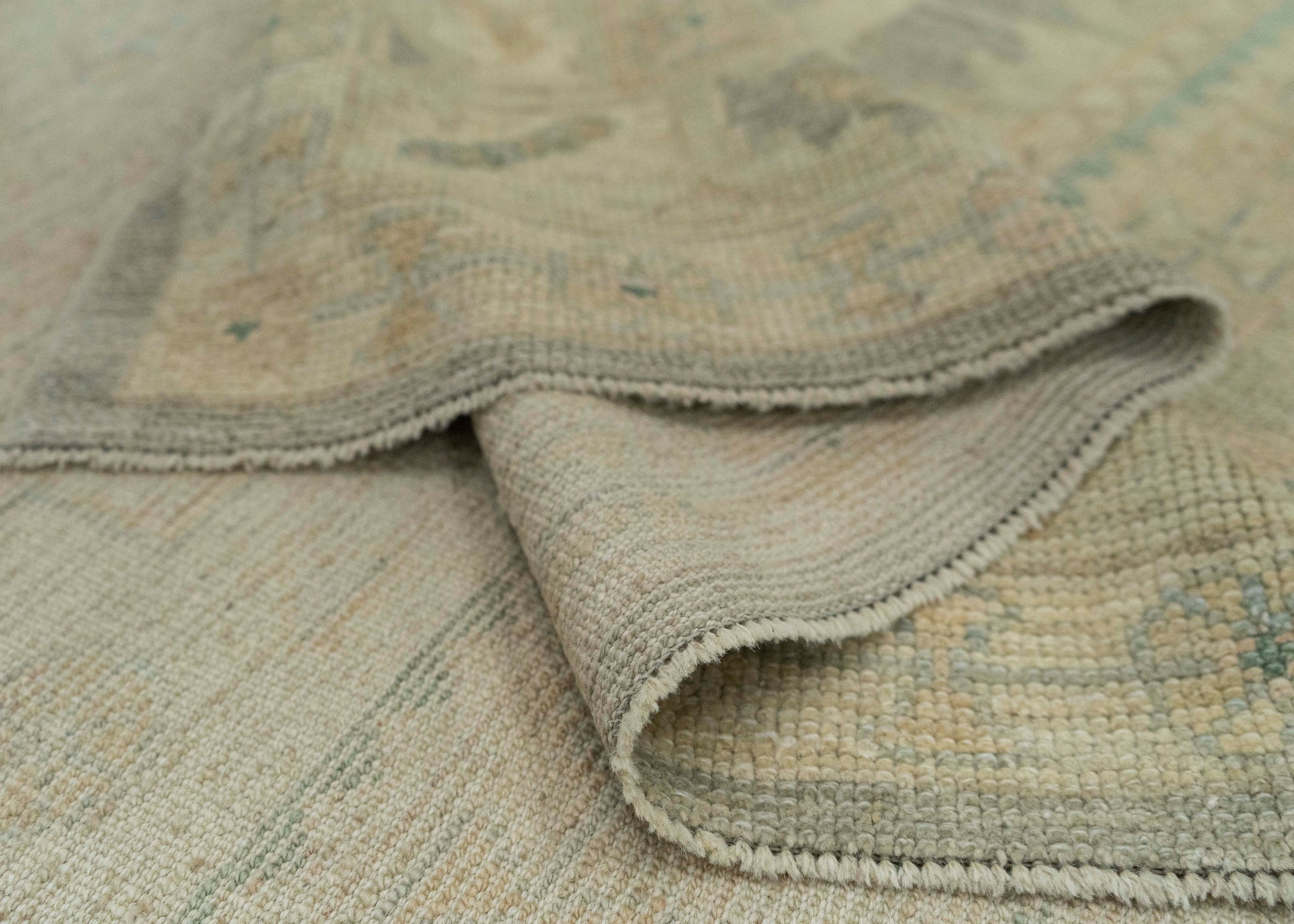 Turkish Oushak Rug 6'1" x 9' #20314