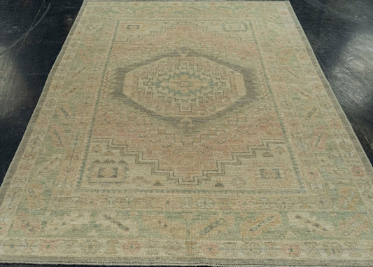 Turkish Oushak Rug 5'1" x 7'4" #20233