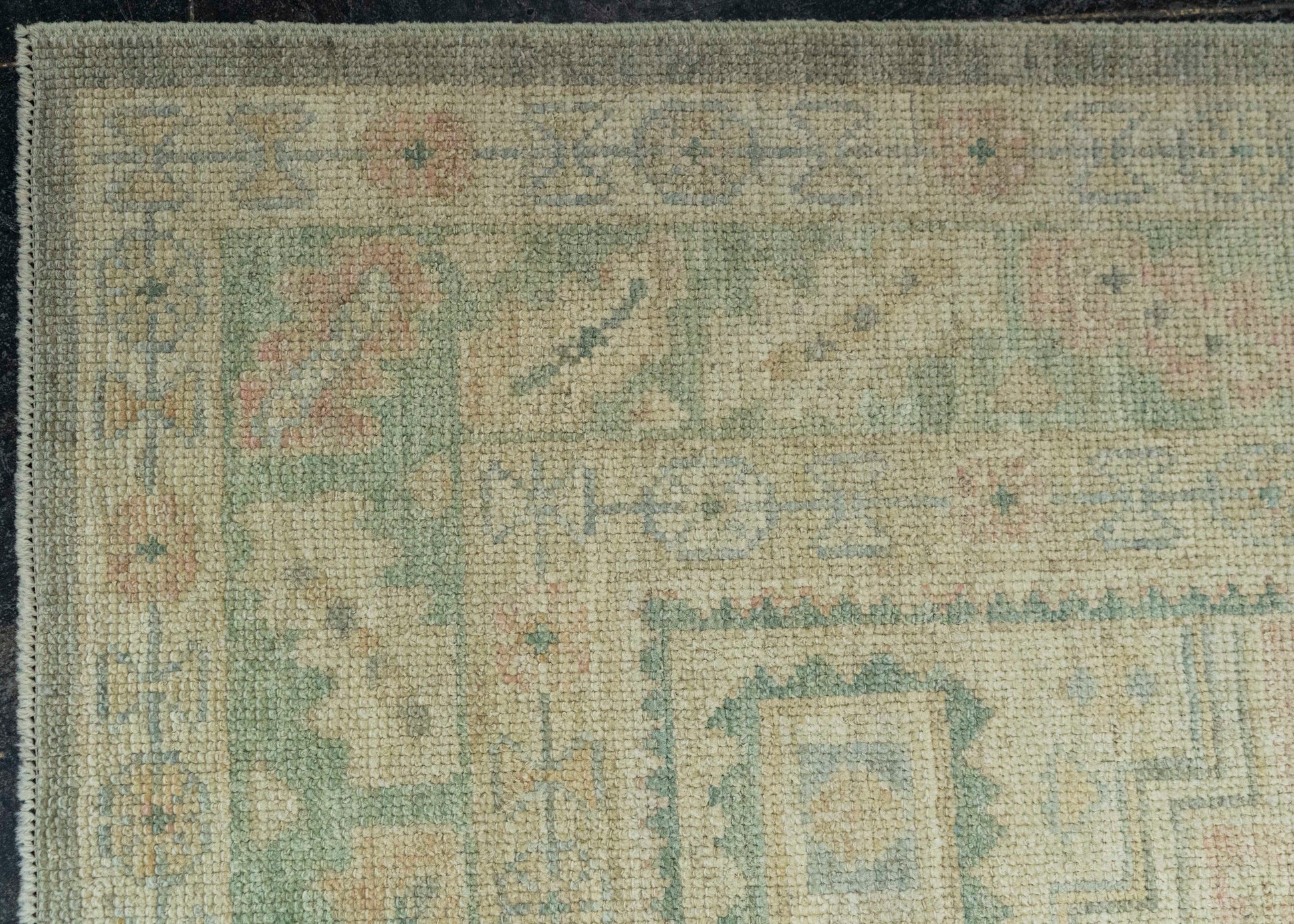 Turkish Oushak Rug 5'1" x 7'4" #20233