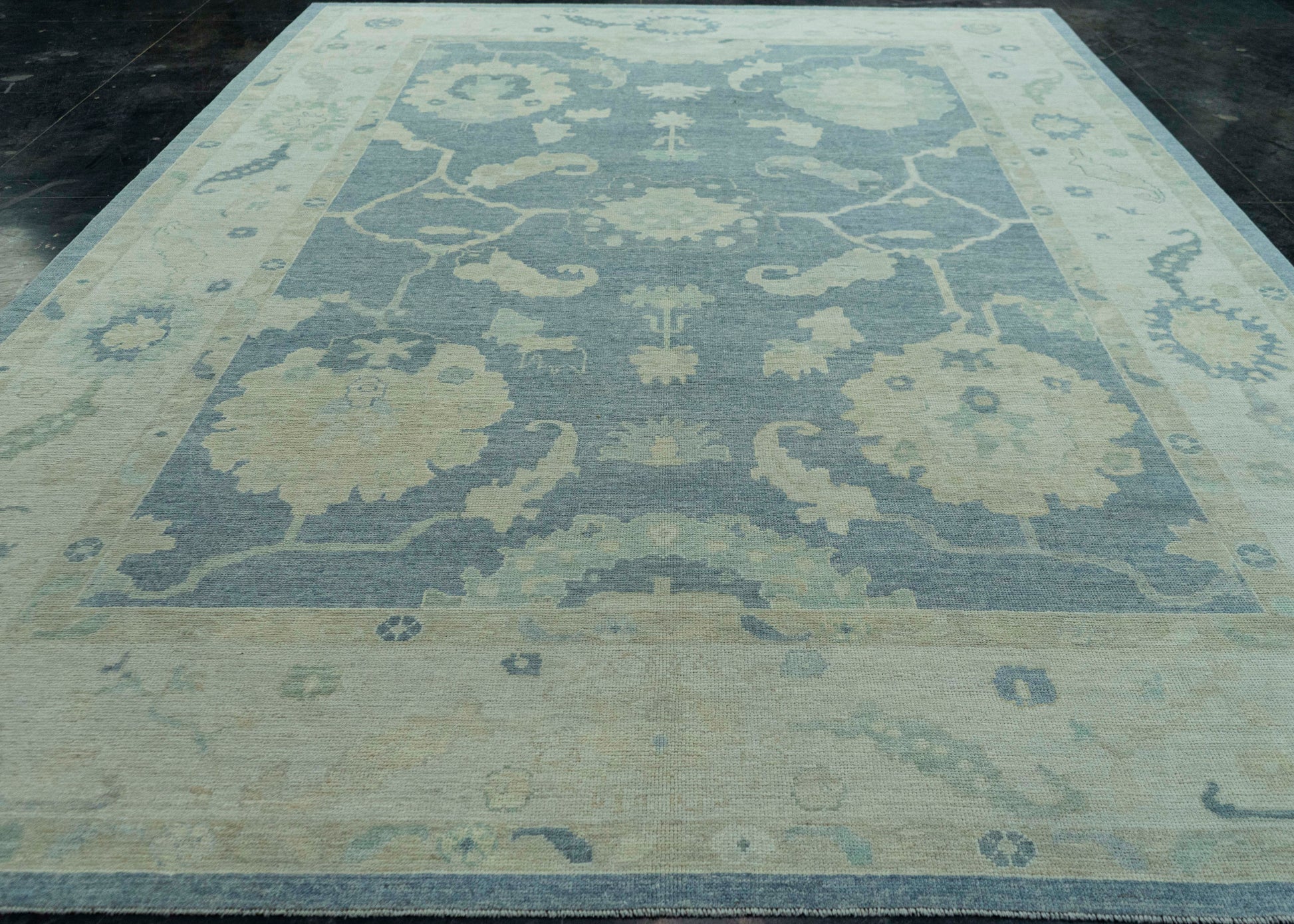 Turkish Oushak Rug 10'2" x 14'3" #19347