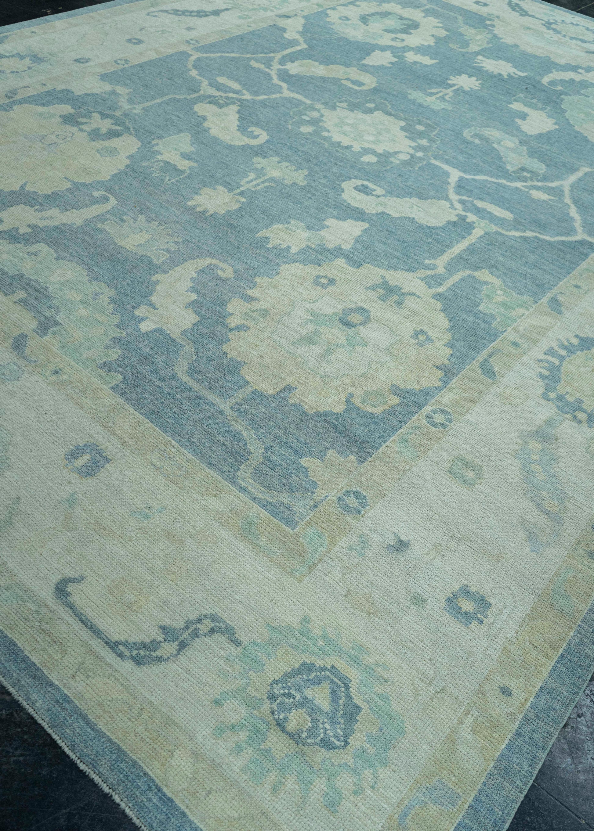 Turkish Oushak Rug 10'2" x 14'3" #19347