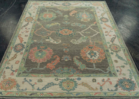 Turkish Oushak Rug 5' x 7' #20267