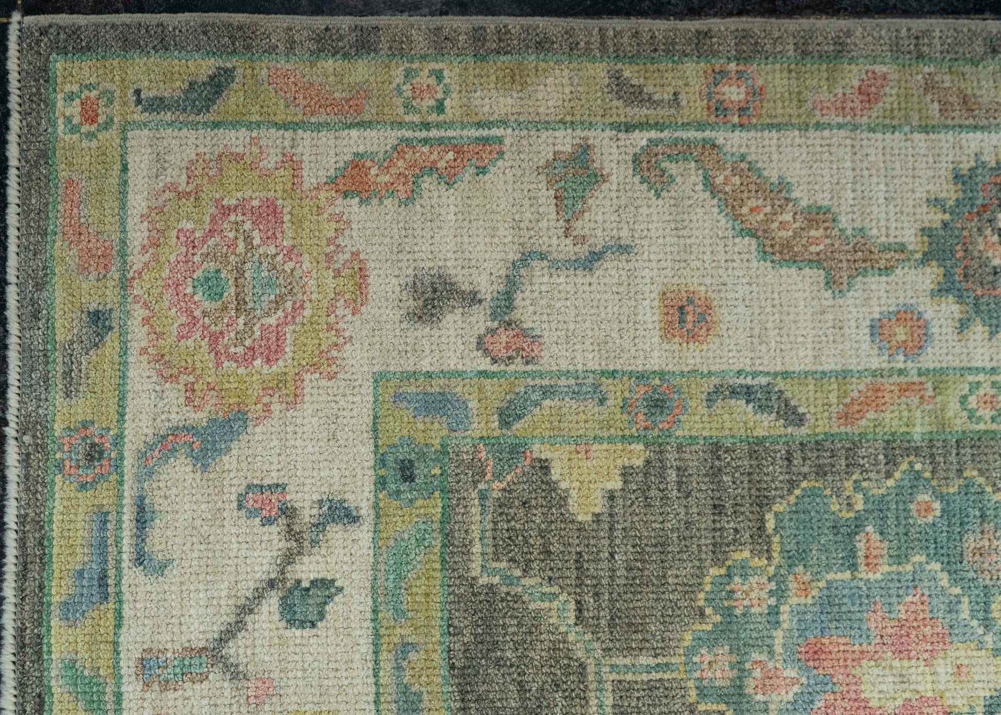 Turkish Oushak Rug 5' x 7' #20267