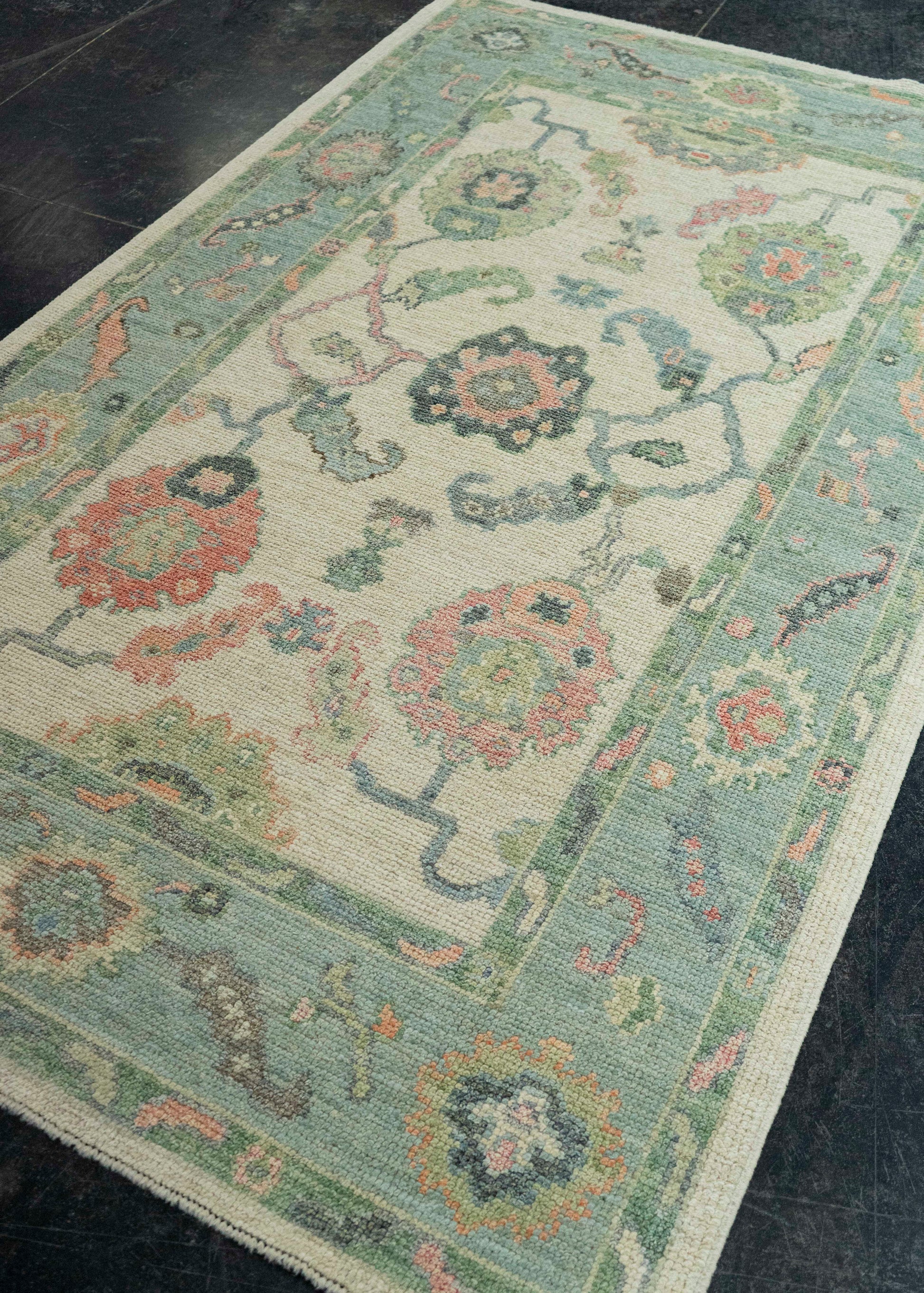 Turkish Oushak Rug 4' x 6'6" #20295