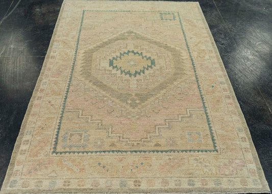 Turkish Oushak Rug 4' x 6'6" #20312