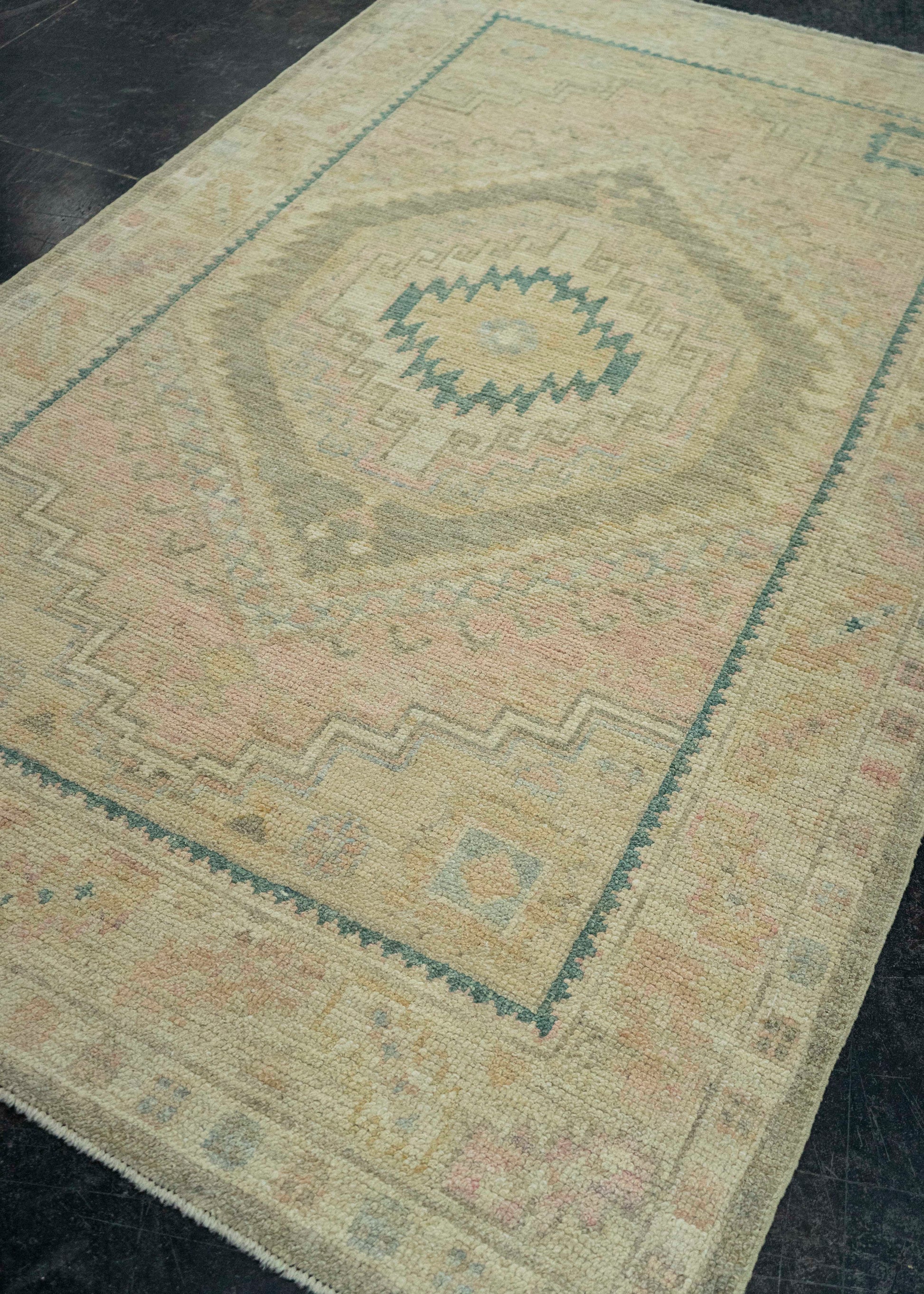 Turkish Oushak Rug 4' x 6'6" #20312