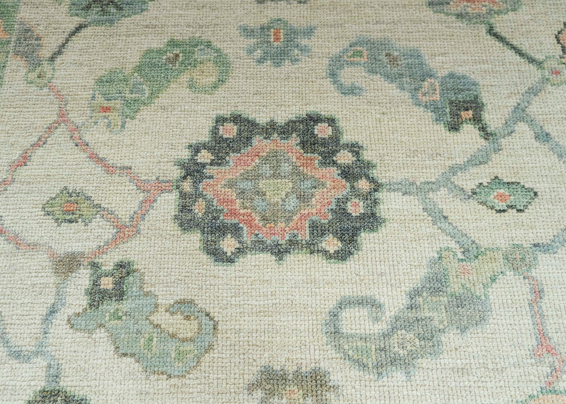 Turkish Oushak Rug  5' x 7'4" #20317