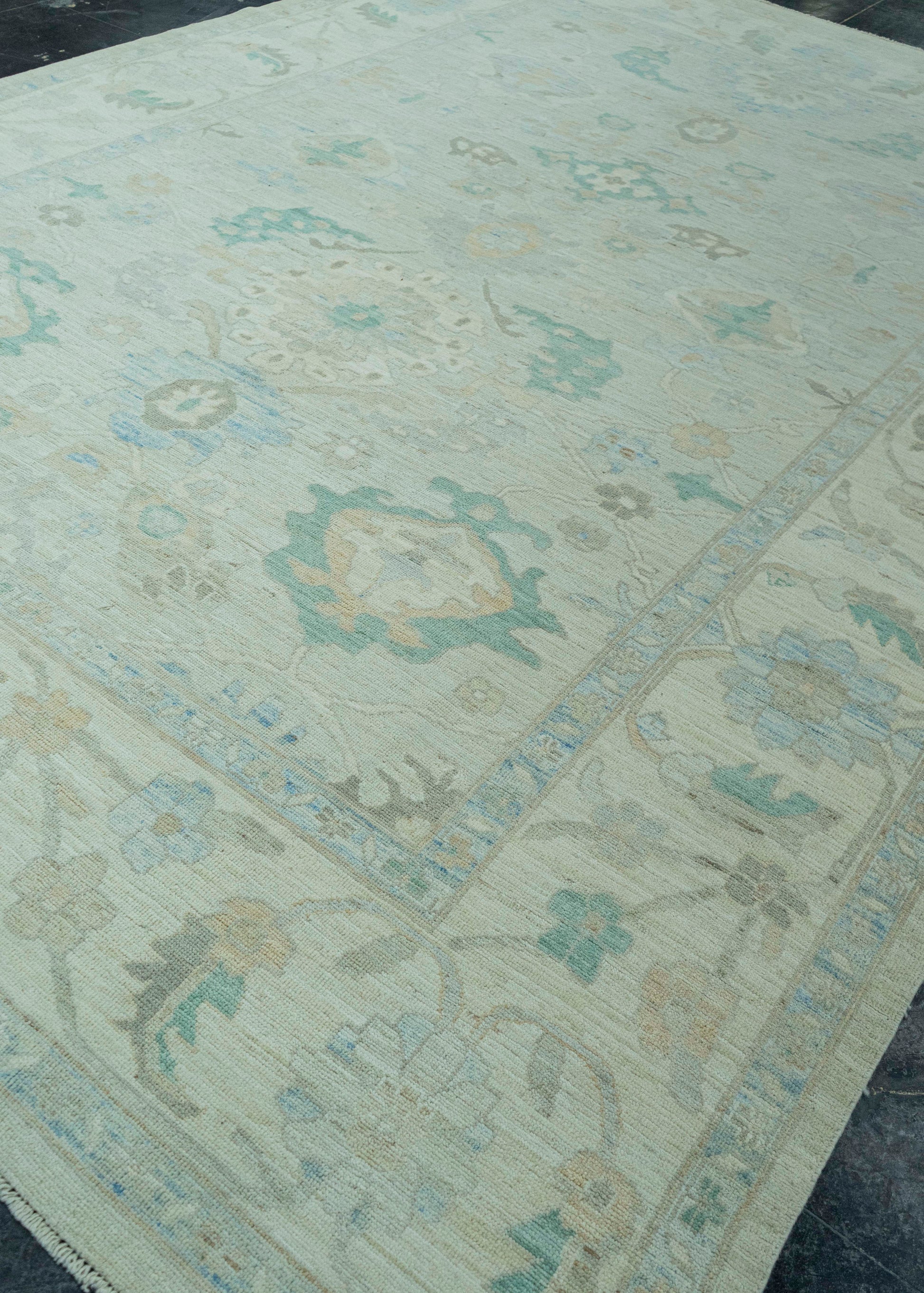 Turkish Oushak Rug 9'9" x 13'9" #20520