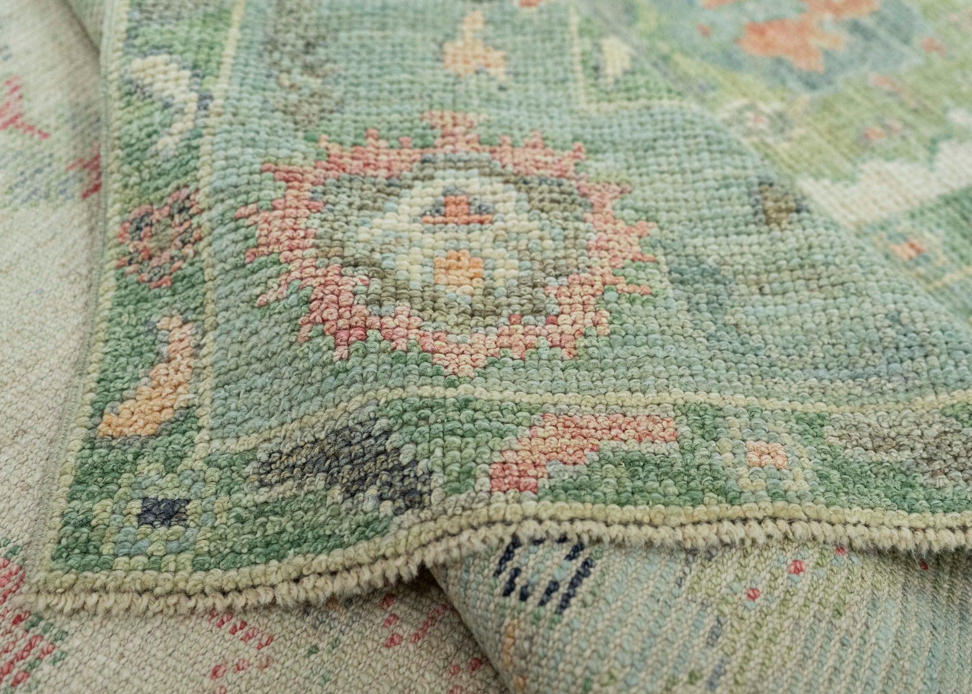 Turkish Oushak Rug  5' x 7'4" #20317