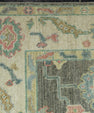 Turkish Oushak Rug  4' x 6'5" #20318