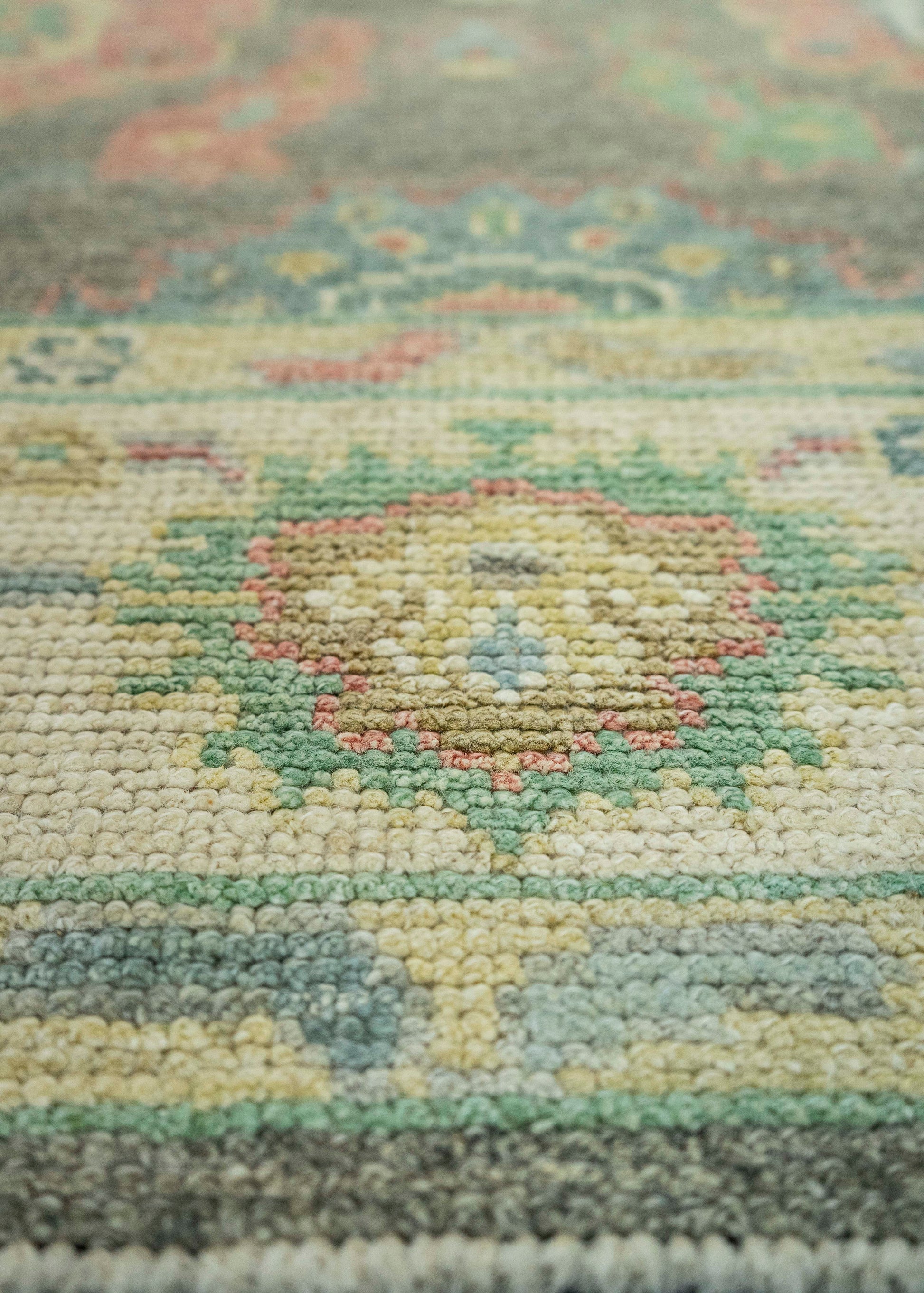 Turkish Oushak Rug  4' x 6'5" #20318