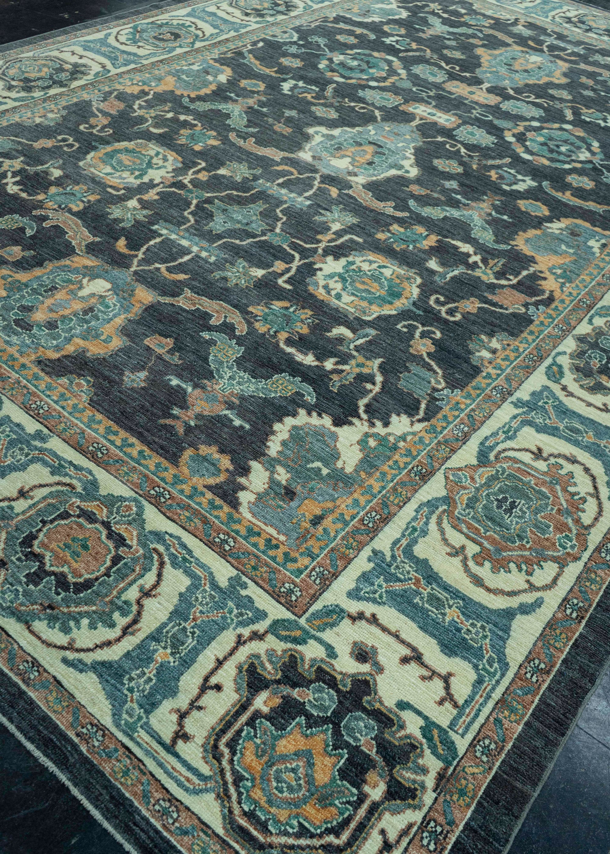 Turkish Oushak Antique Look Rug 10' x 15' #20059