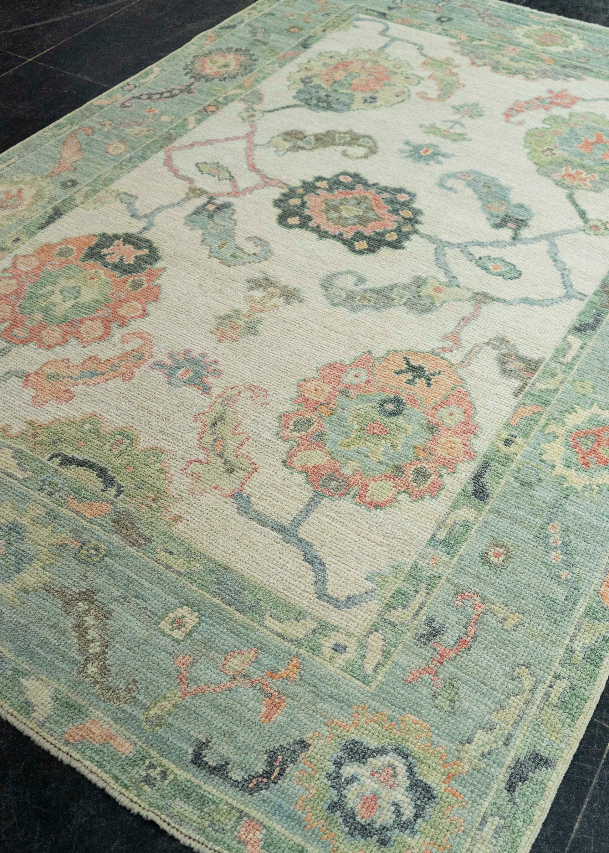 Turkish Oushak Rug 5' x 7'4" #20313