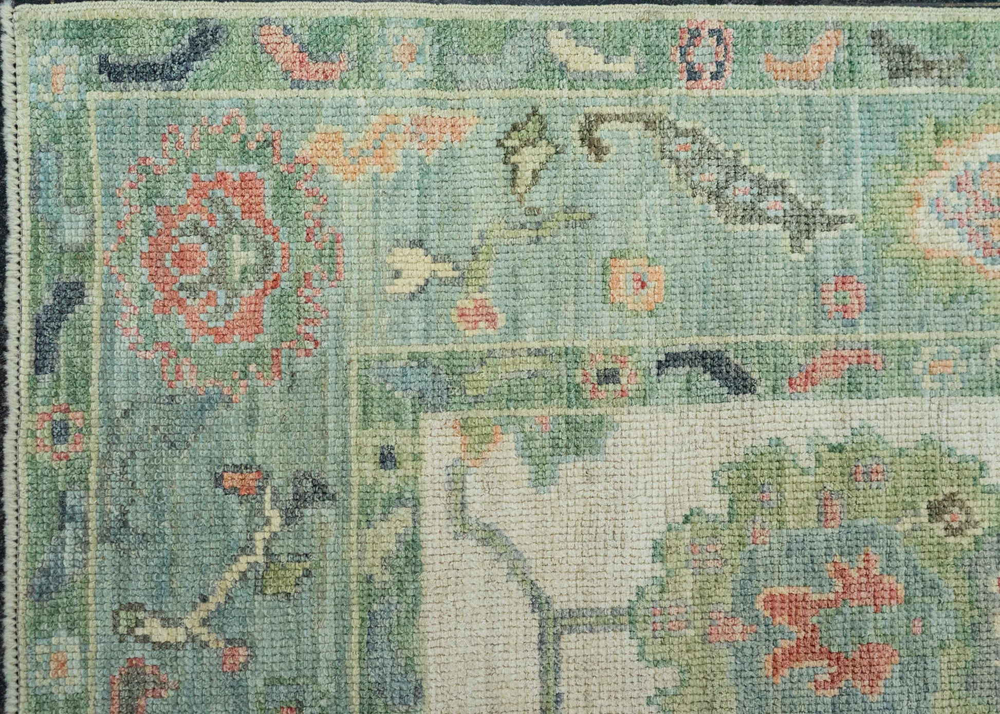 Turkish Oushak Rug 5' x 7'4" #20313