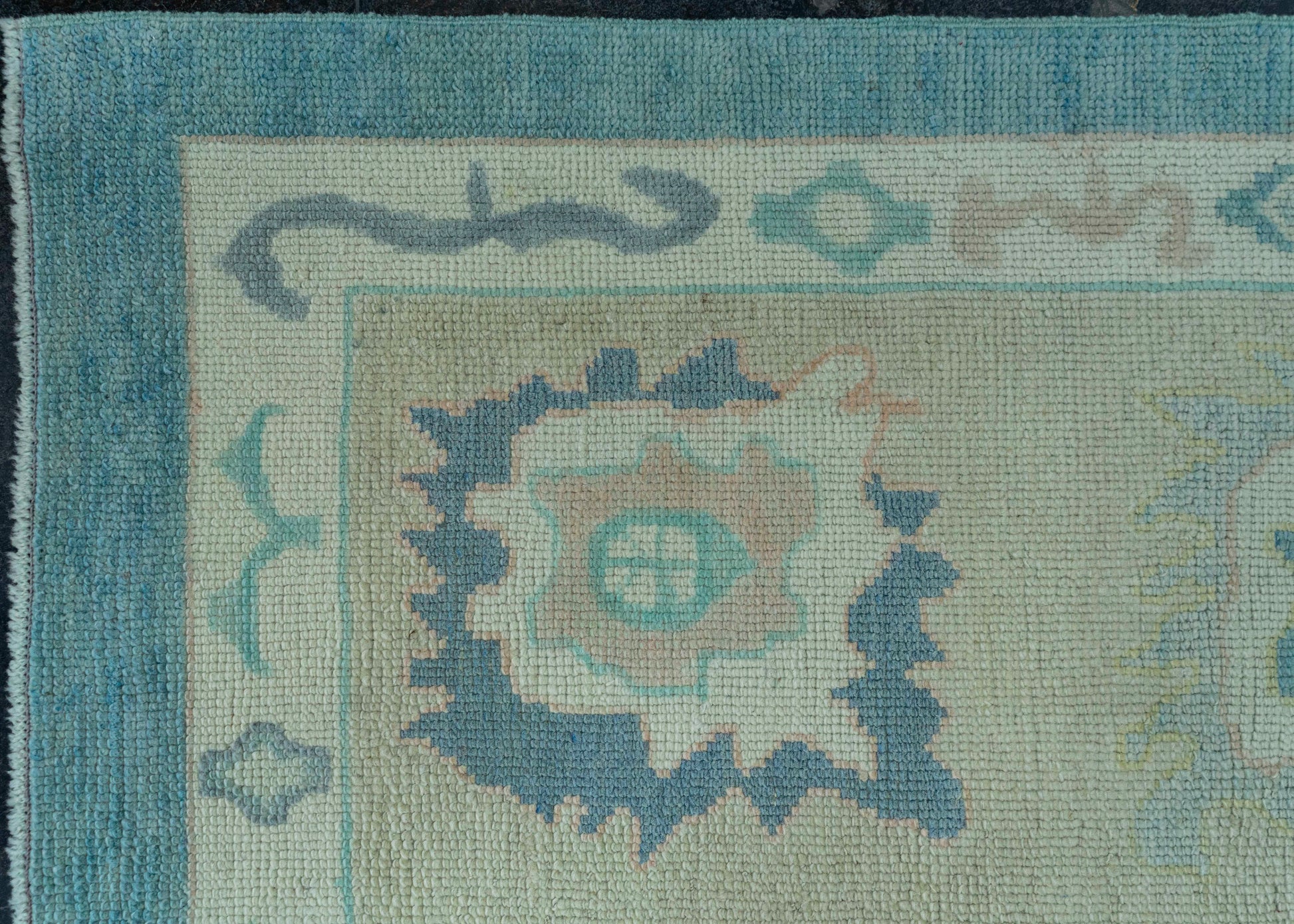Turkish Oushak Rug 9'11" x 14'1" #19196