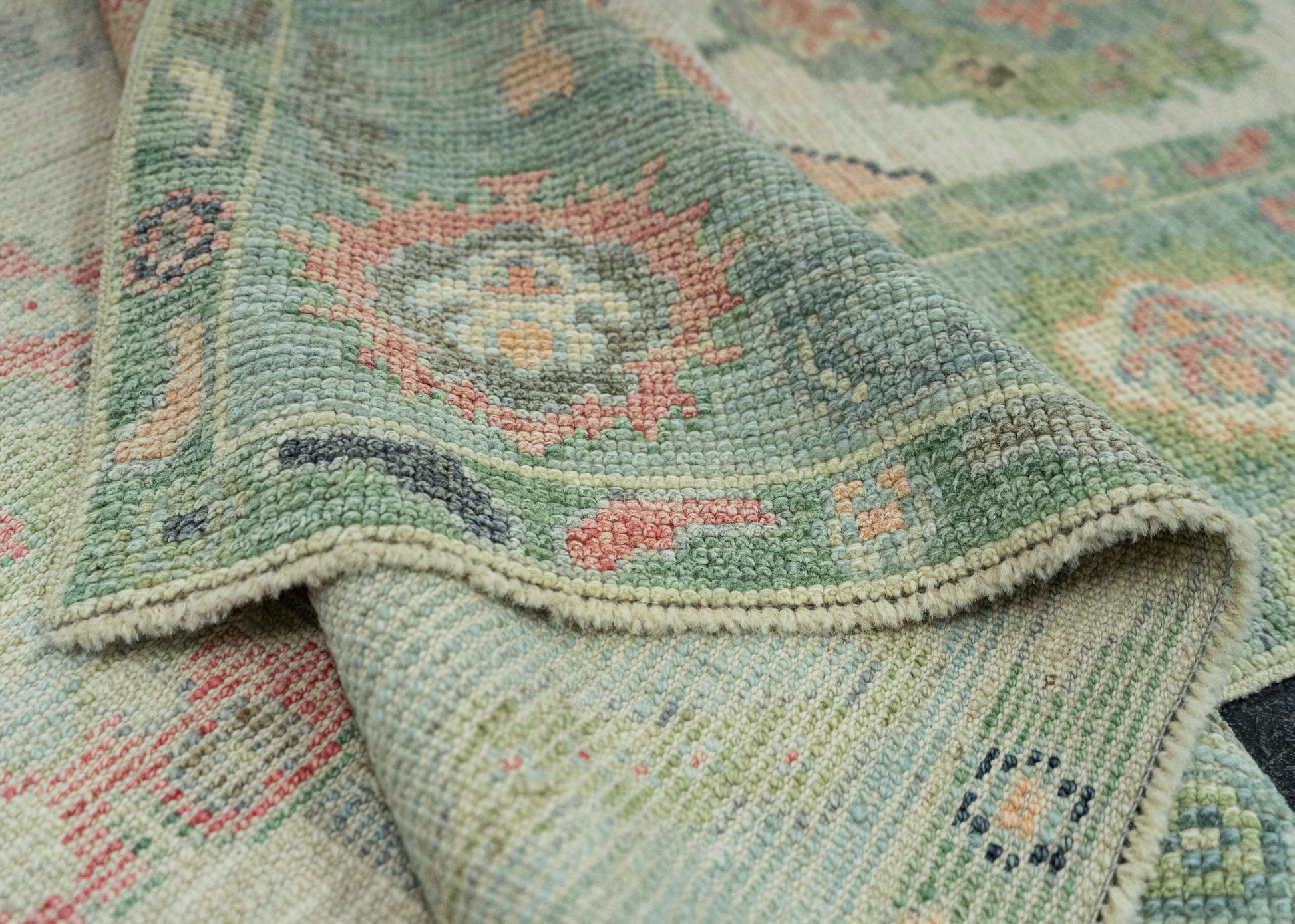 Turkish Oushak Rug 5' x 7'4" #20313