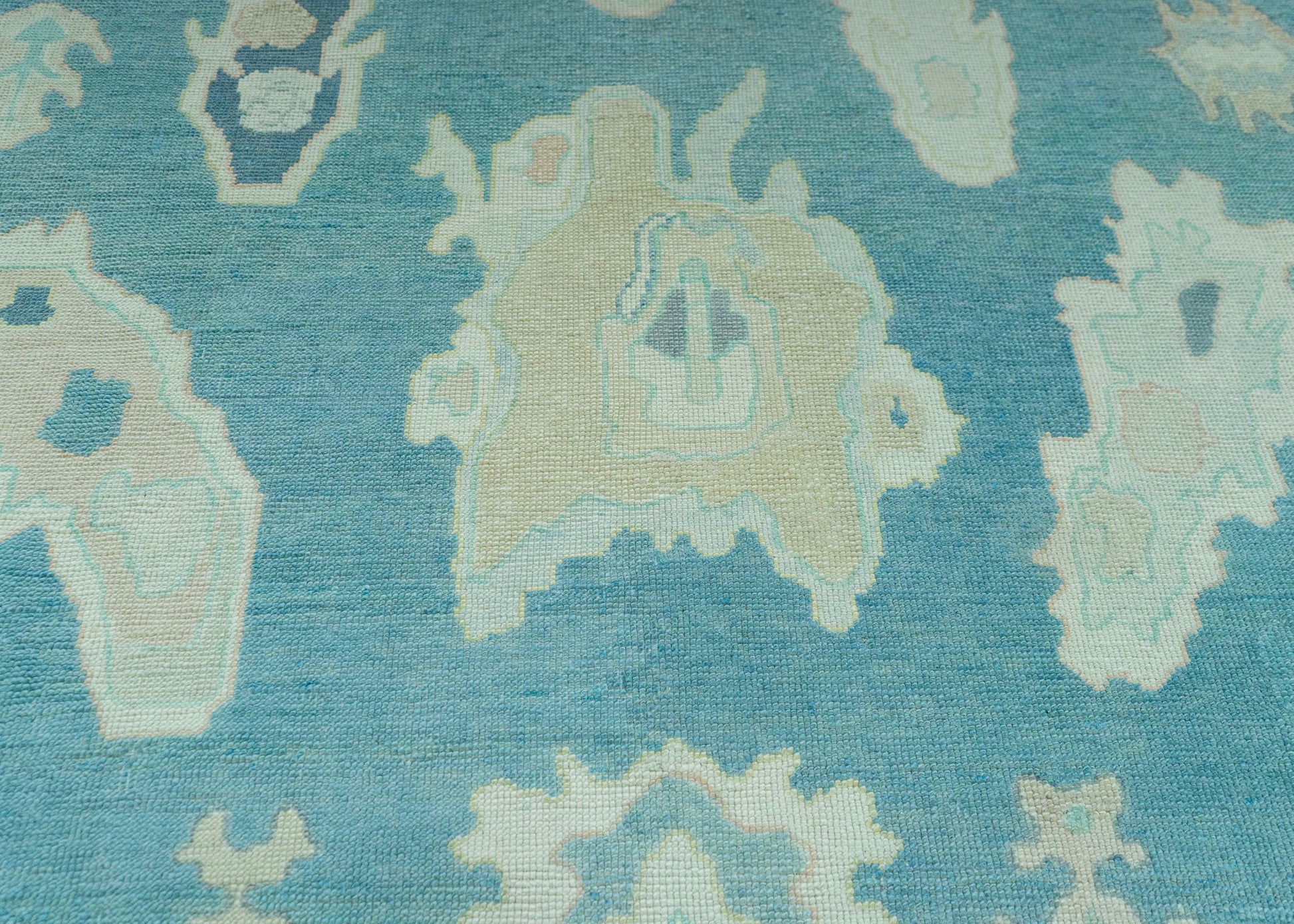 Turkish Oushak Rug 9'11" x 14'1" #19196