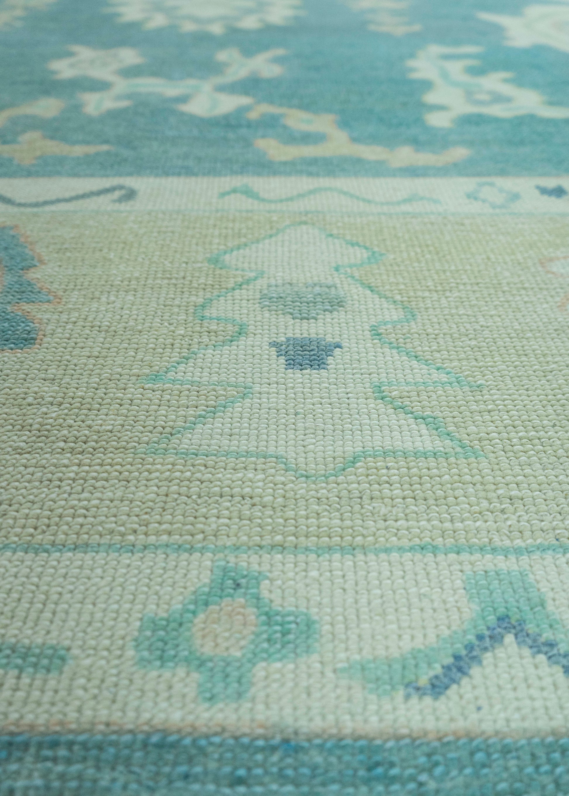 Turkish Oushak Rug 9'11" x 14'1" #19196