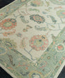 Turkish Oushak Rug  5'2" x 6'7" #20352