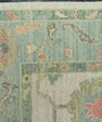 Turkish Oushak Rug  5'2" x 6'7" #20352