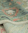 Turkish Oushak Rug  5'2" x 6'7" #20352
