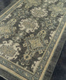 Turkish Oushak Rug  4'1" x 6'9" #20356